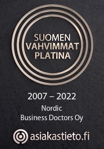 Suomen Vahvimmat, platina, Nordic Business Doctors Oy